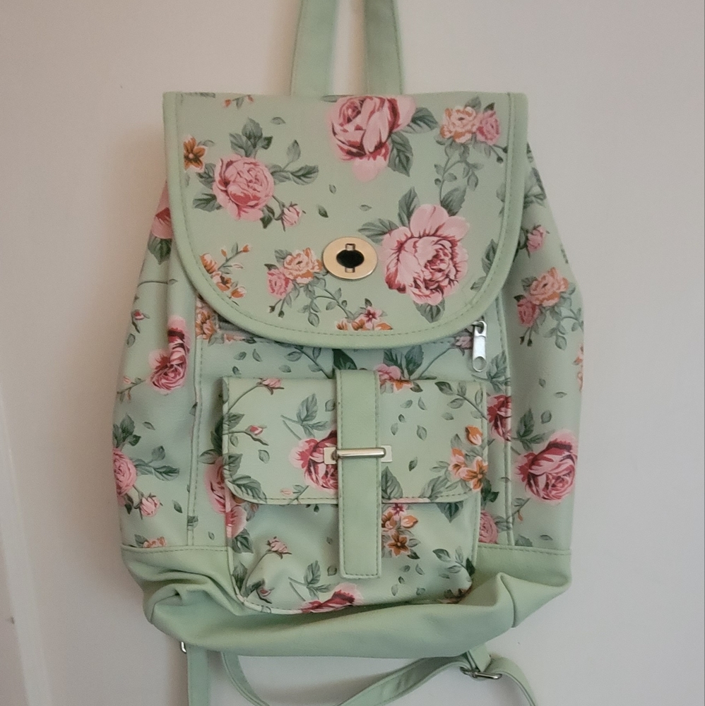Floral Backpack